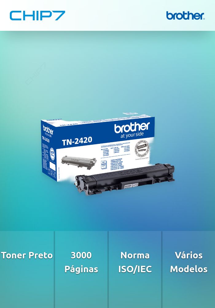 BROTHER TONER PRETO TN2420