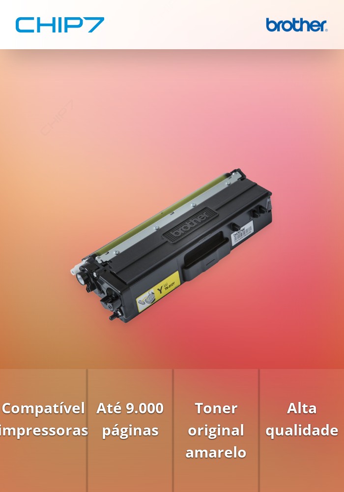 Toner BROTHER TN910Y Amarelo 9k - HLL9310/MFCL9570CDW