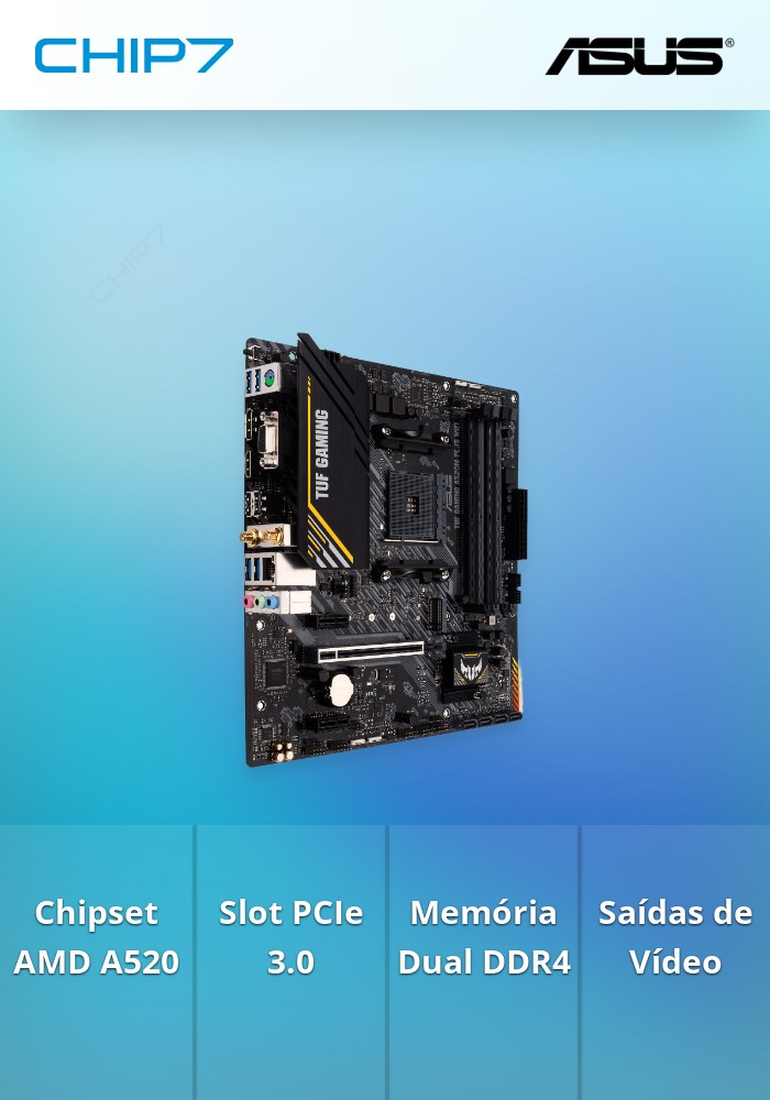 Motherboard Micro-ATX Asus TUF Gaming A520M-Plus II WiFi