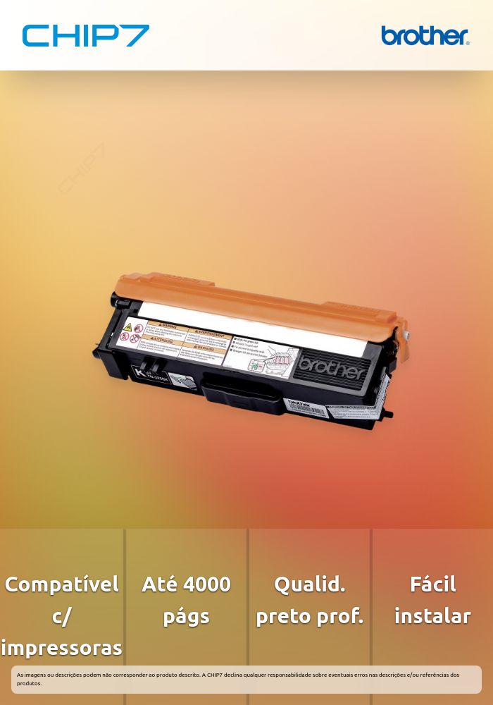 Toner BROTHER TN325BK Preto 4k - HL-4140CN/4150CDN/4570CDW