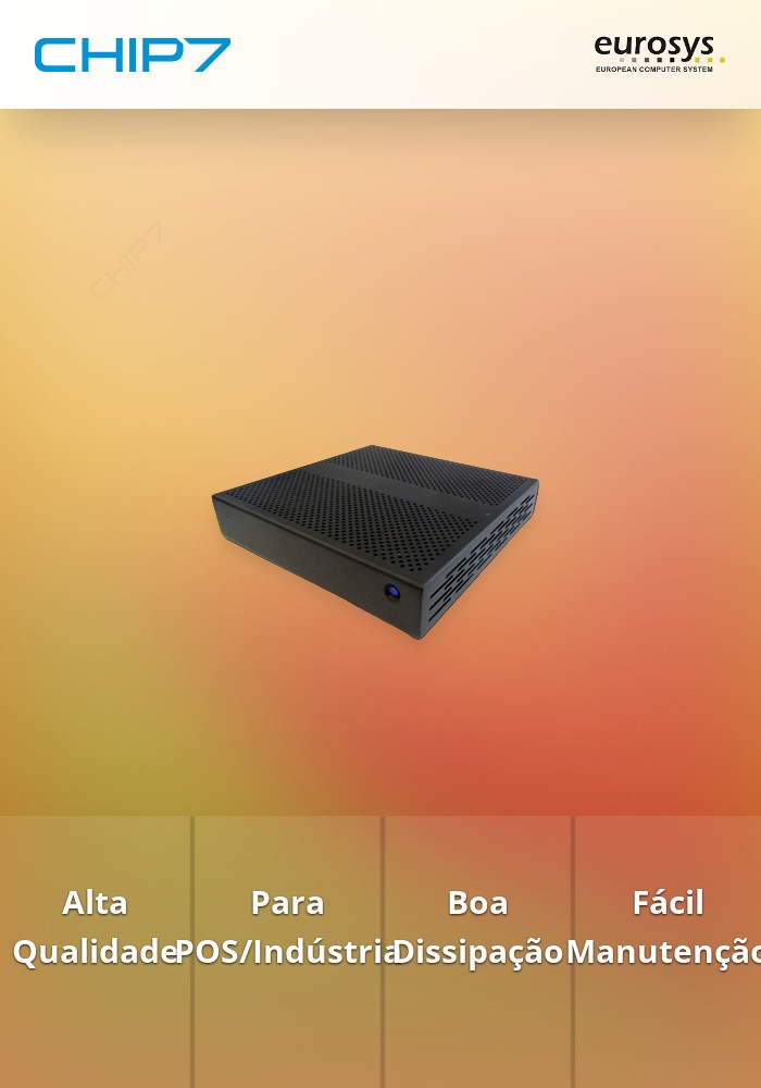 CAIXA EUROSYS MINI PRO P/ INDUSTRIA E POS