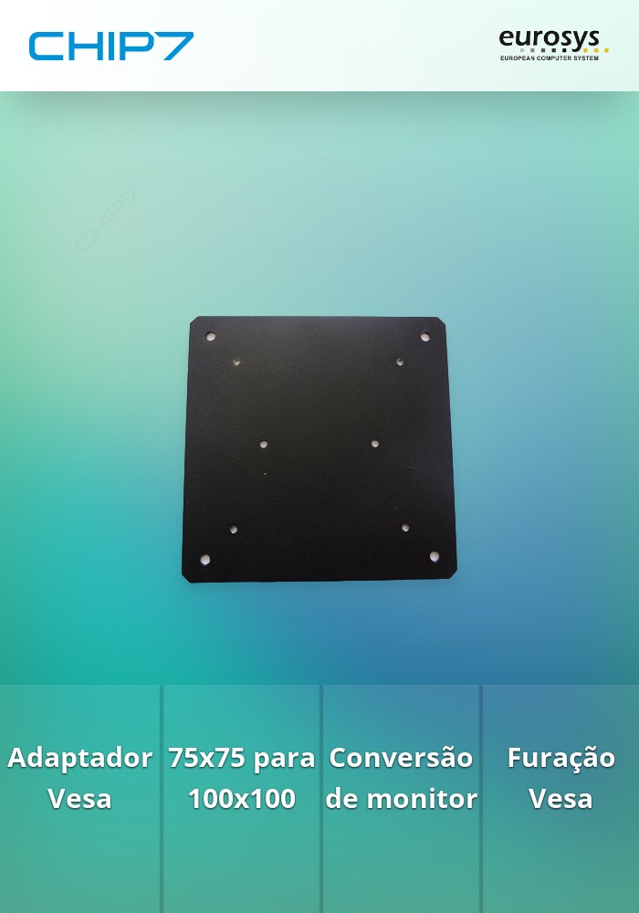 SUP ADAPT MONITOR 75x75 PARA VESA 100x100