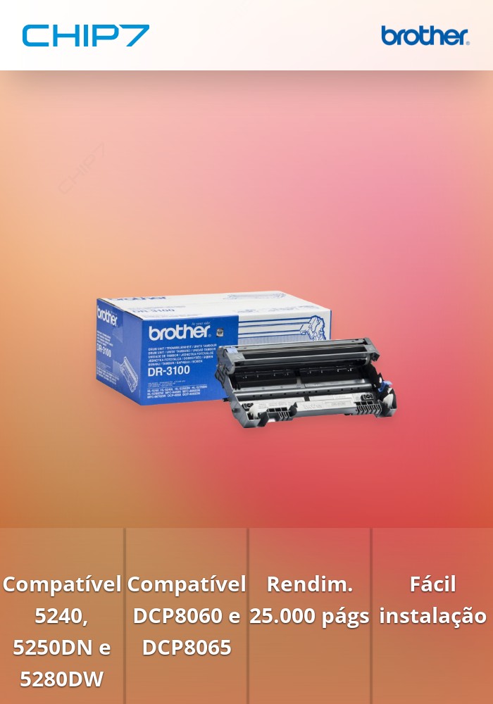 Tambor BROTHER DR3100 - 5240/5250DN/5280DW, DCP8060/806