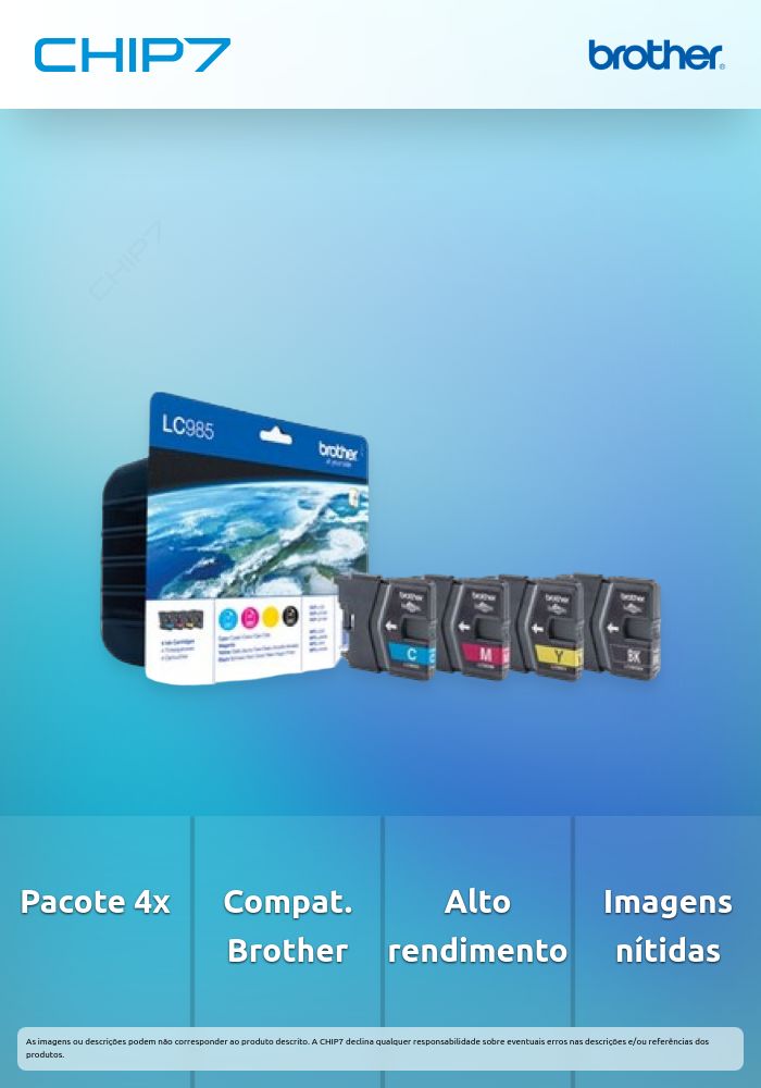 LC985  Value Pack 4 Cores