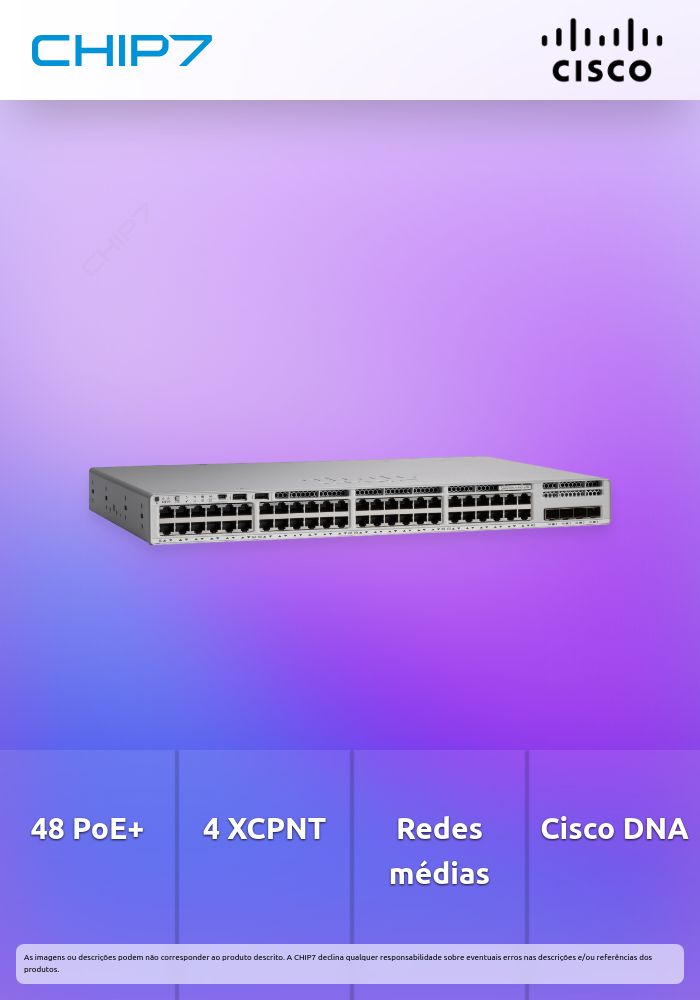 CATALYST 9200L 48-PORT POE+ 4 XCPNT