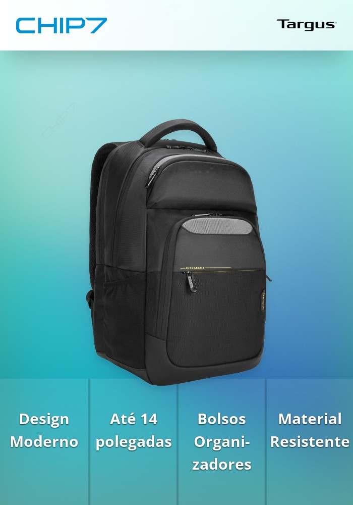 MOCHILA CITYGEAR 14 BACKPACK BLACK