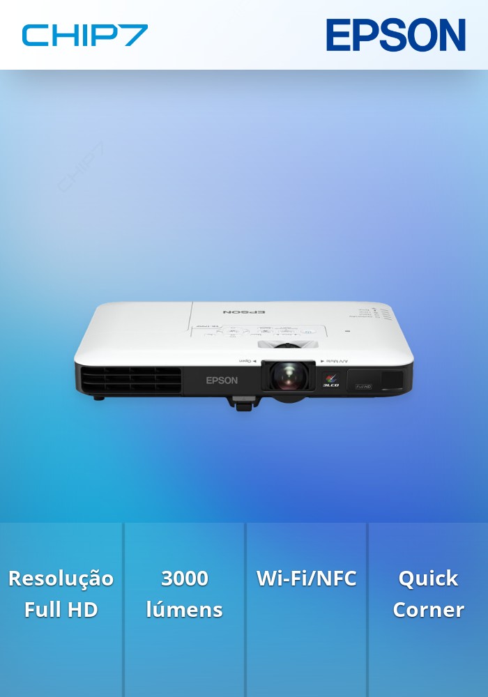 EPSON VIDEOPROJECTOR EB-1795F 1080P 3000LM