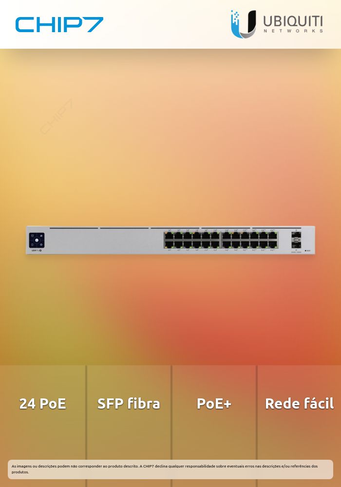 SWITCH PRO 24 POE Y SFP