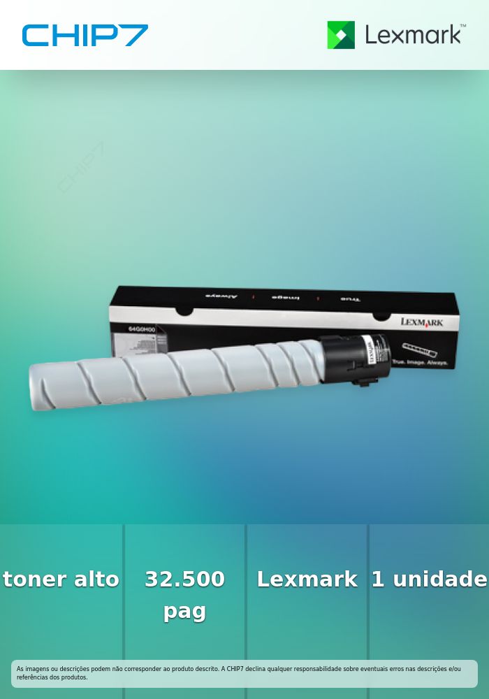 LEXMARK 64x toner cartridge black standard capacity 32.500 pages 1-pack