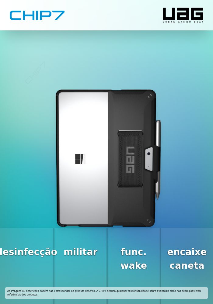 UAG - Scout Kickstand & Hand Strap Surface Go 4