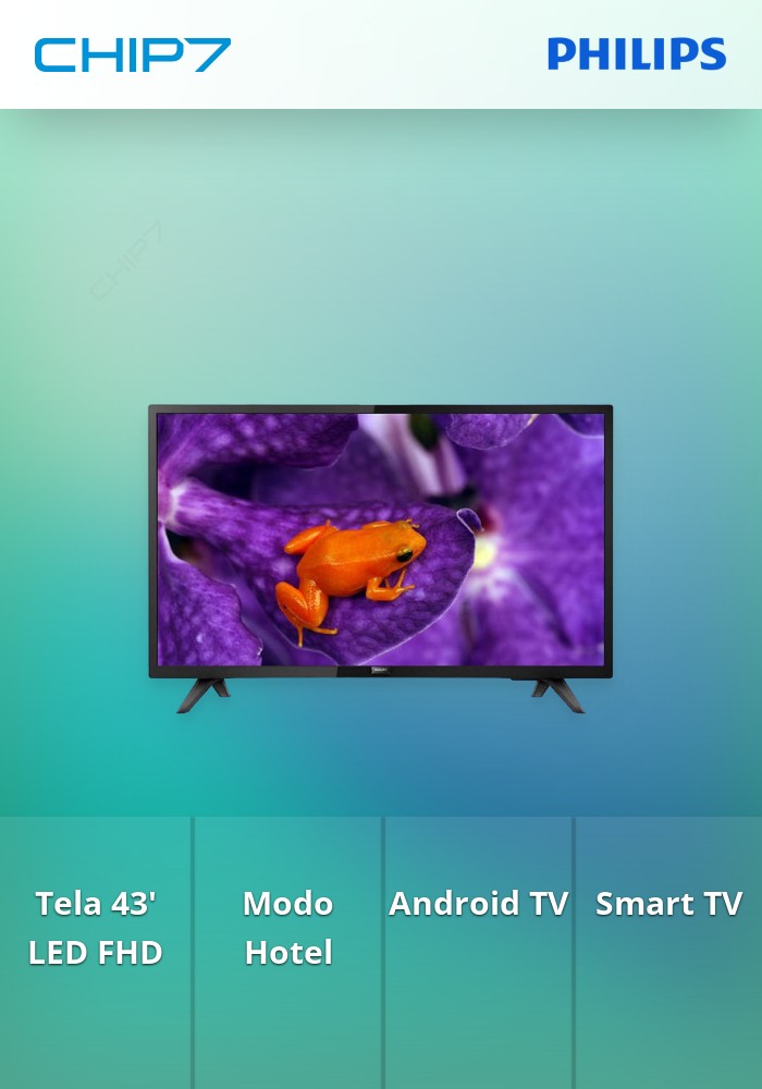 PHILIPS LED TV 43