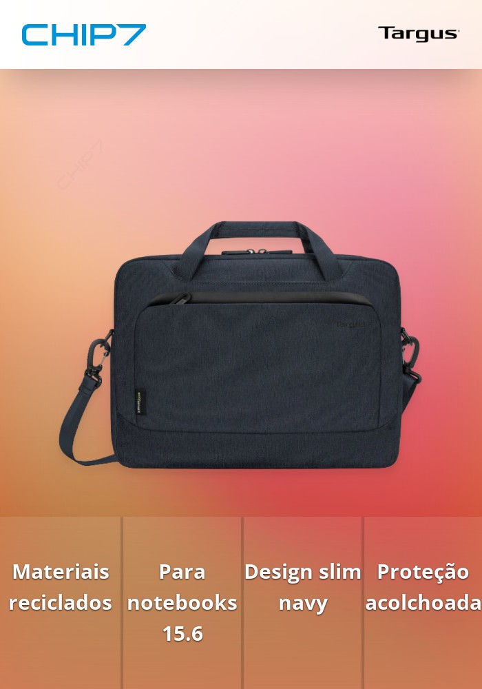 TARGUS MALA ECOSMART CYPRESS SLIPCASE 15.6