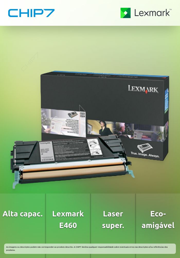 LEXMARK TONER CORPORATE CAPAC EXTRA E460 C/RET  15K