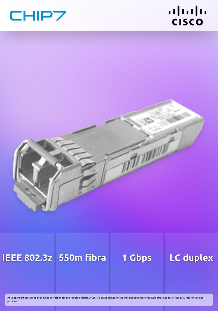 Transcetor Cisco 1000BASE-SX SFP