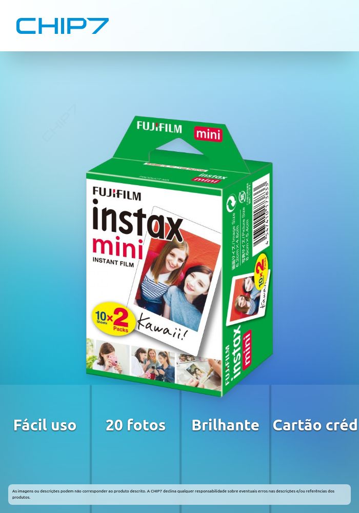 FUJIFILM INSTAX MINI EU 2 GLOSSY (10x2/PACK)