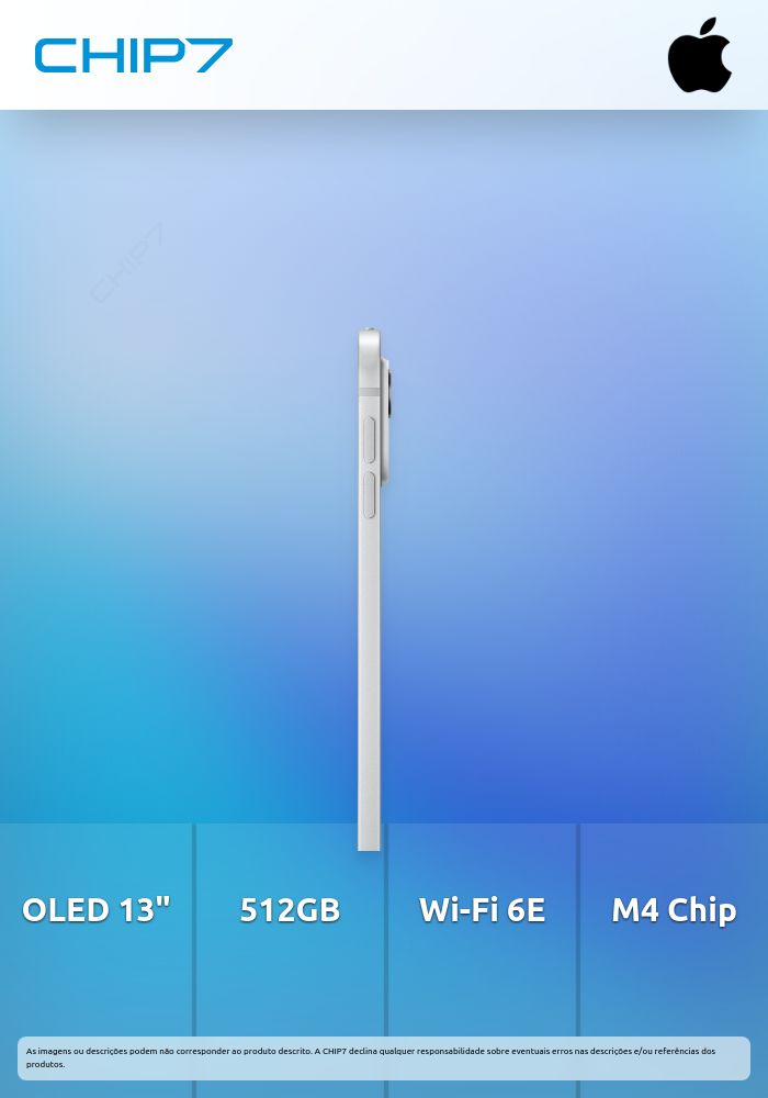 IPAD PRO 13 WF CL 512GB SILVER-ISP