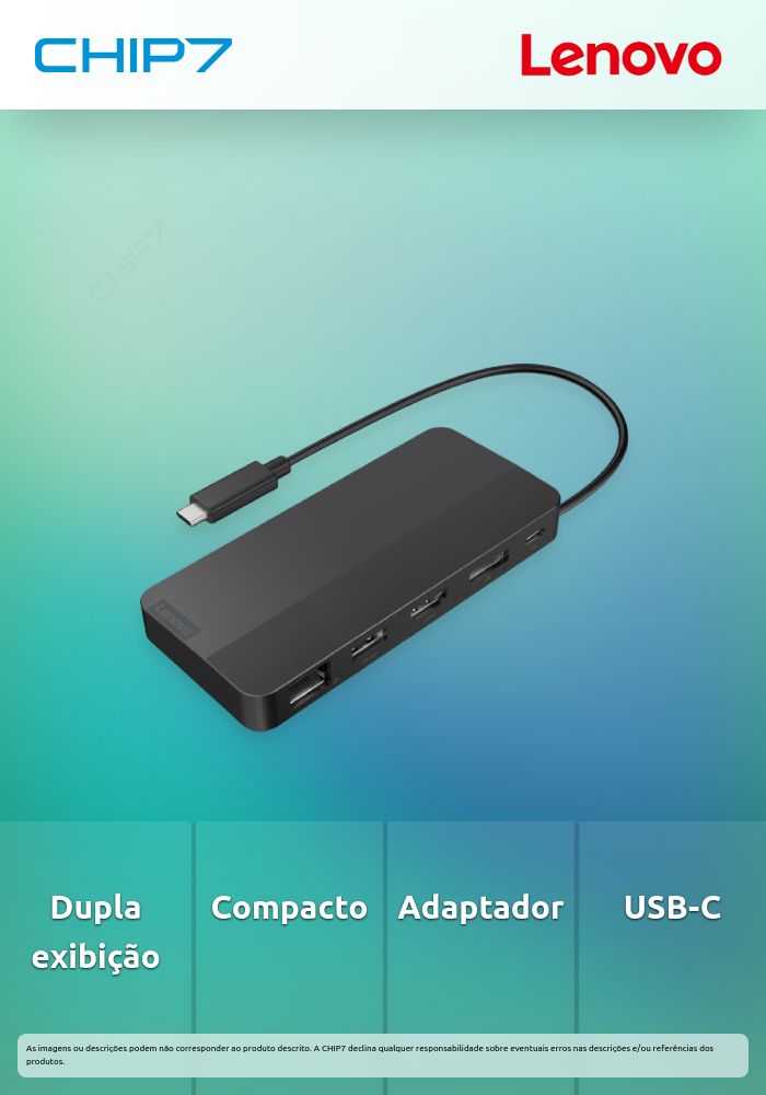 USB-C Dual Display Travel Dock (w/ adapter)