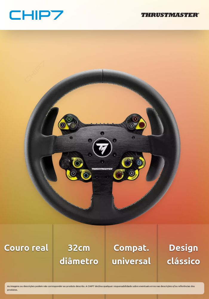 Volante Thrustmaster Evo Racing 32R Leather Wheel Add-On