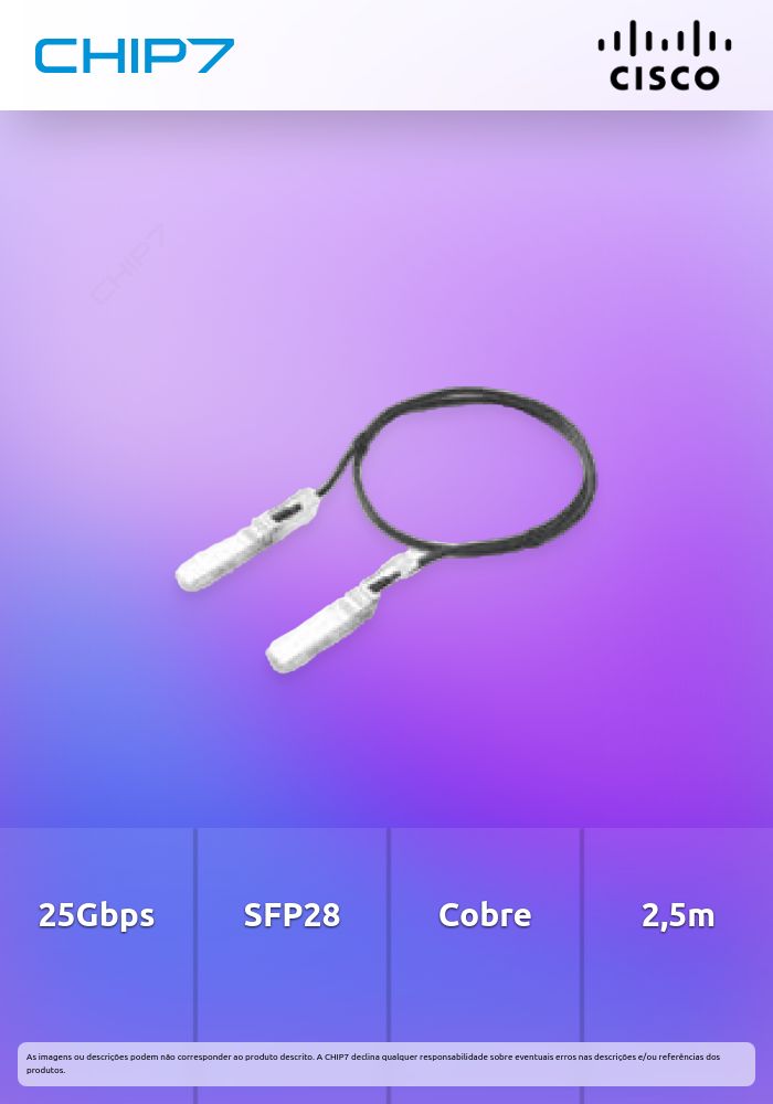 25GBASE-CU SFP28 CABLE 2.5     CABL