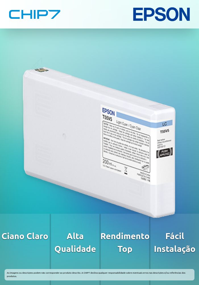 T55W5 Light Cyan Ink Cartridge