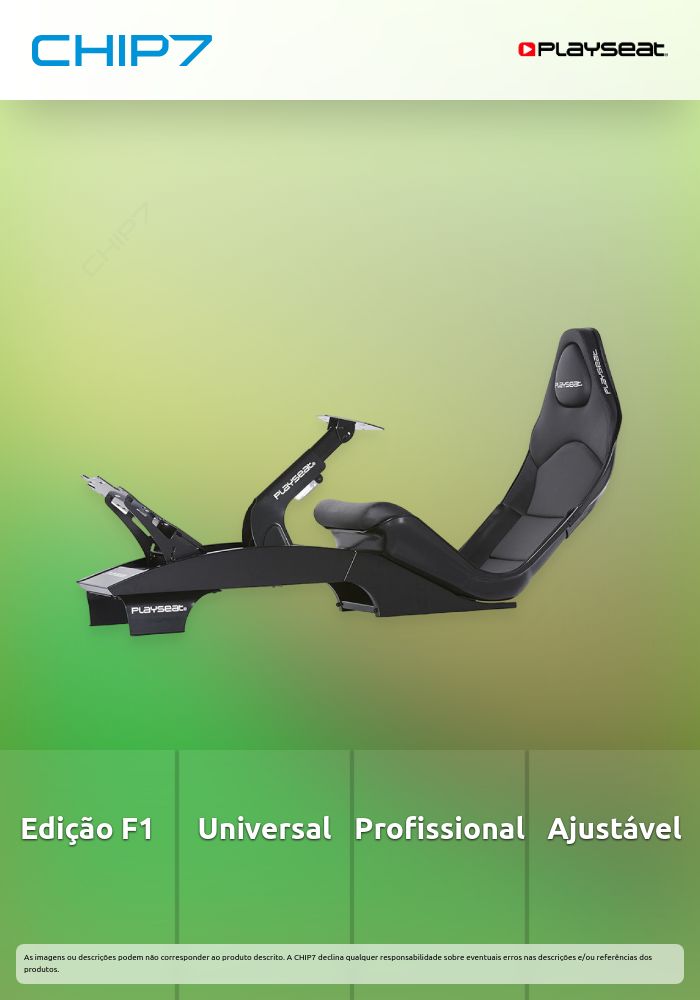 Cockpit Playseat® Formula Preto