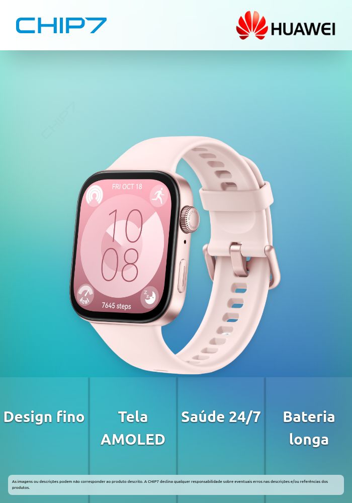 Watch Fit 3 - Rosa