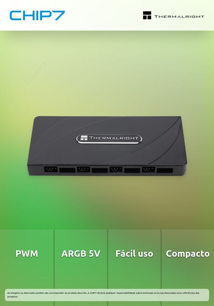 Controlador Thermalright PWM + ARGB 5V
