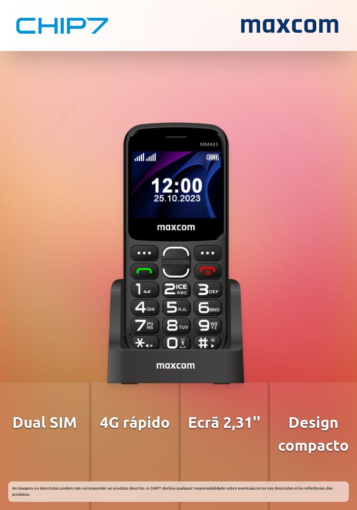 Telemovel Maxcom Comfort MM443 2,31\