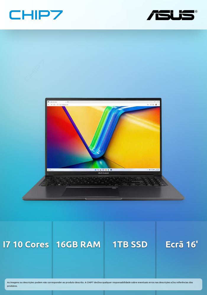 Portátil ASUS - I7 1355U / 16GB RAM / 1TB SSD / 16
