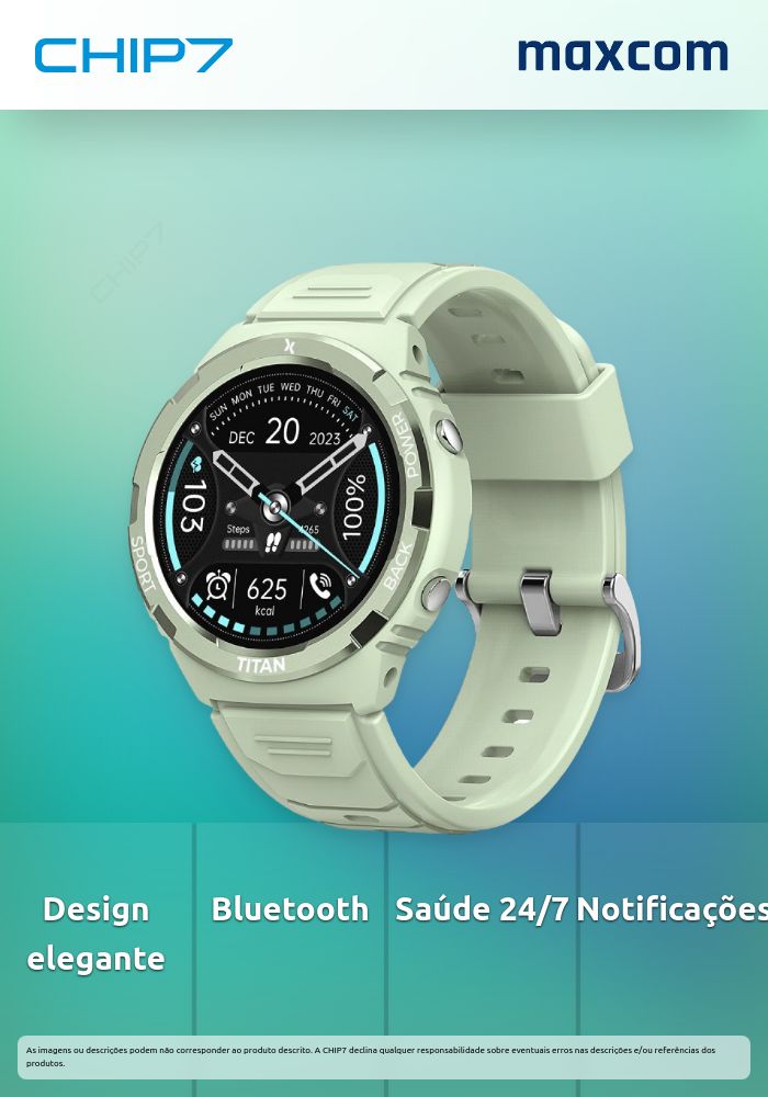 SmartWatch MAXCOM FW100 Titan Mint