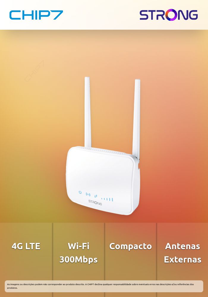 Strong 4G LTE Router Wi-Fi 300 Mini Possibility to connect external antennas