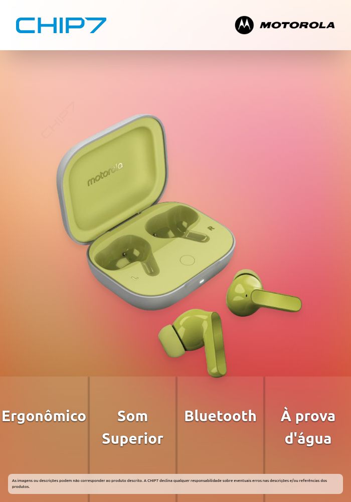 AURICULARES MOTO BUDS GREEN BANANA