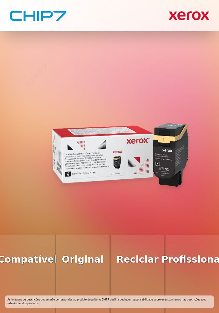 Xerox - Preto - original - caixa - cartucho de toner Use and Return - para Xerox C410, VersaLink C415/DN, C415V_DN