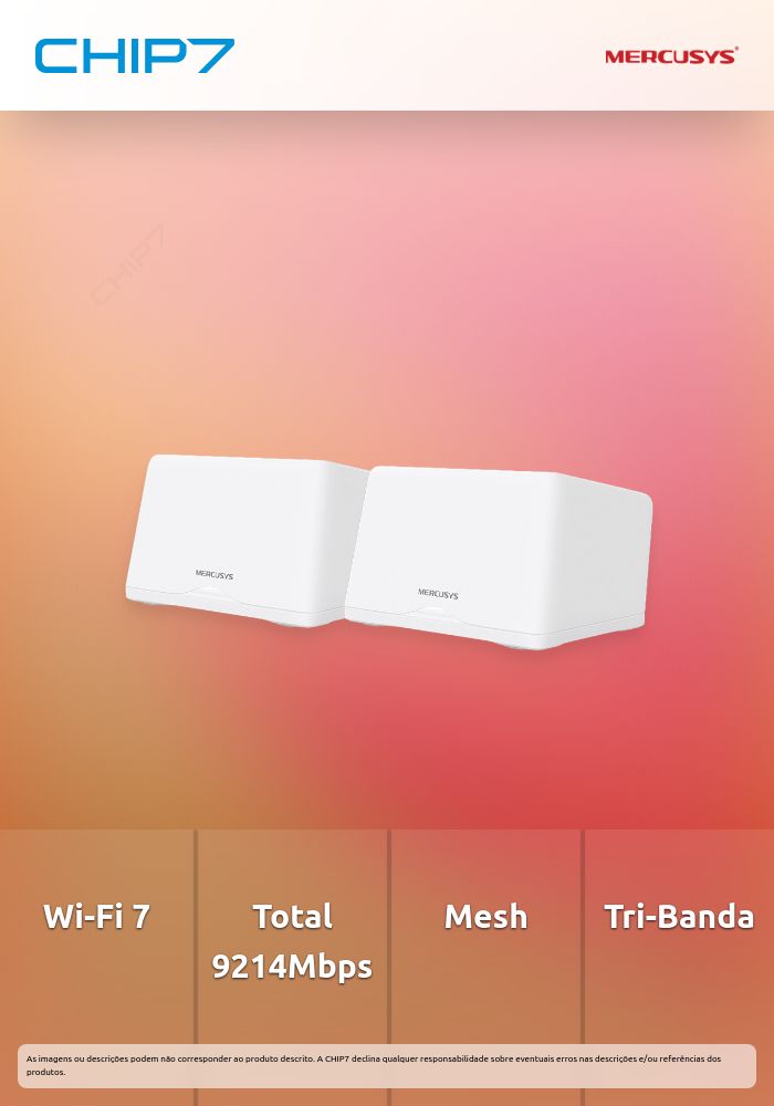 Router MERCUSYS BE9300 Whole Home Mesh Wi-Fi 7