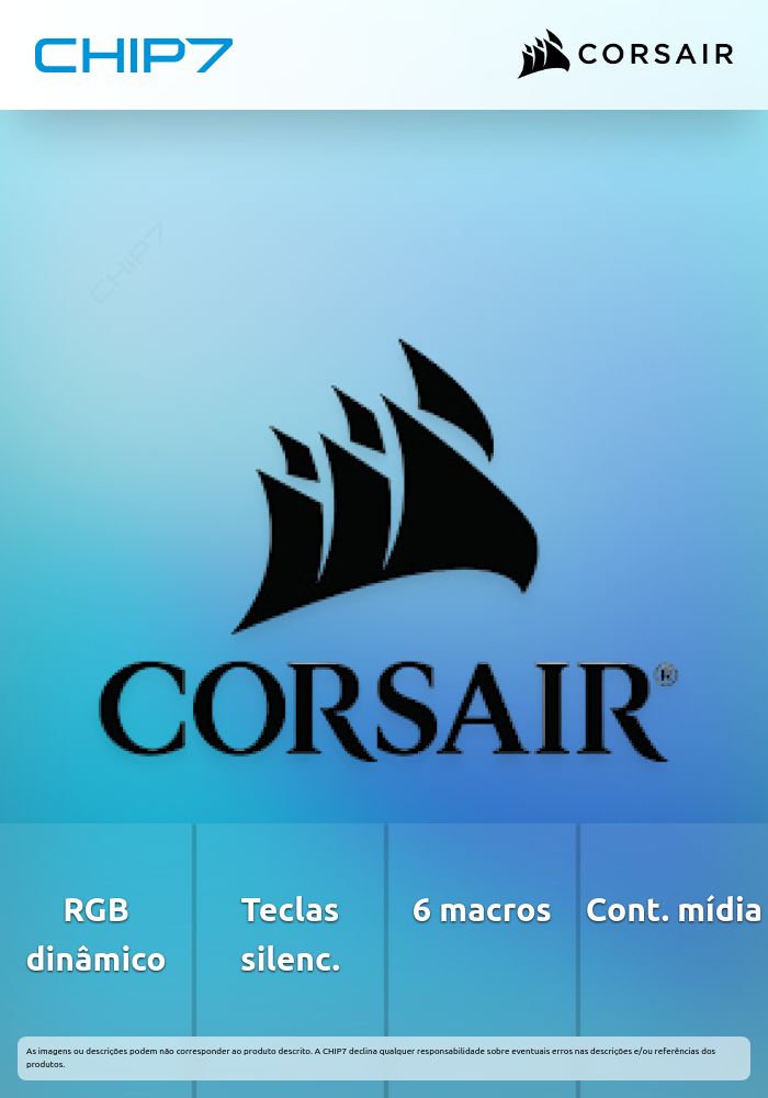 Teclado Corsair K55 Core RGB (PT)