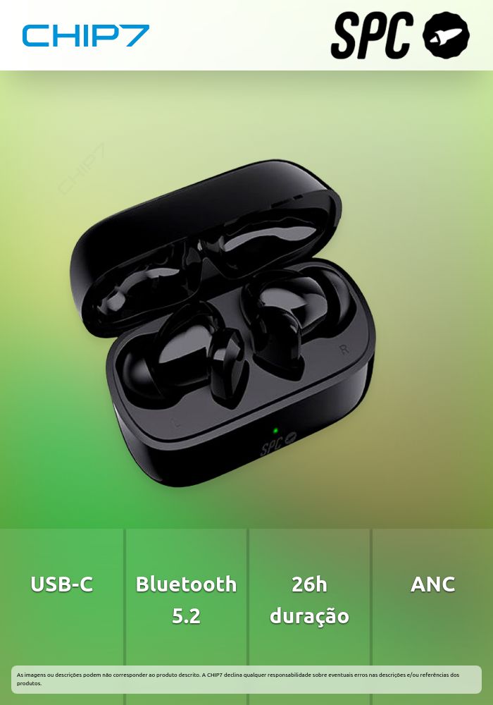 SPC IN-EAR PHONE ETHER 2 PRO PRETO