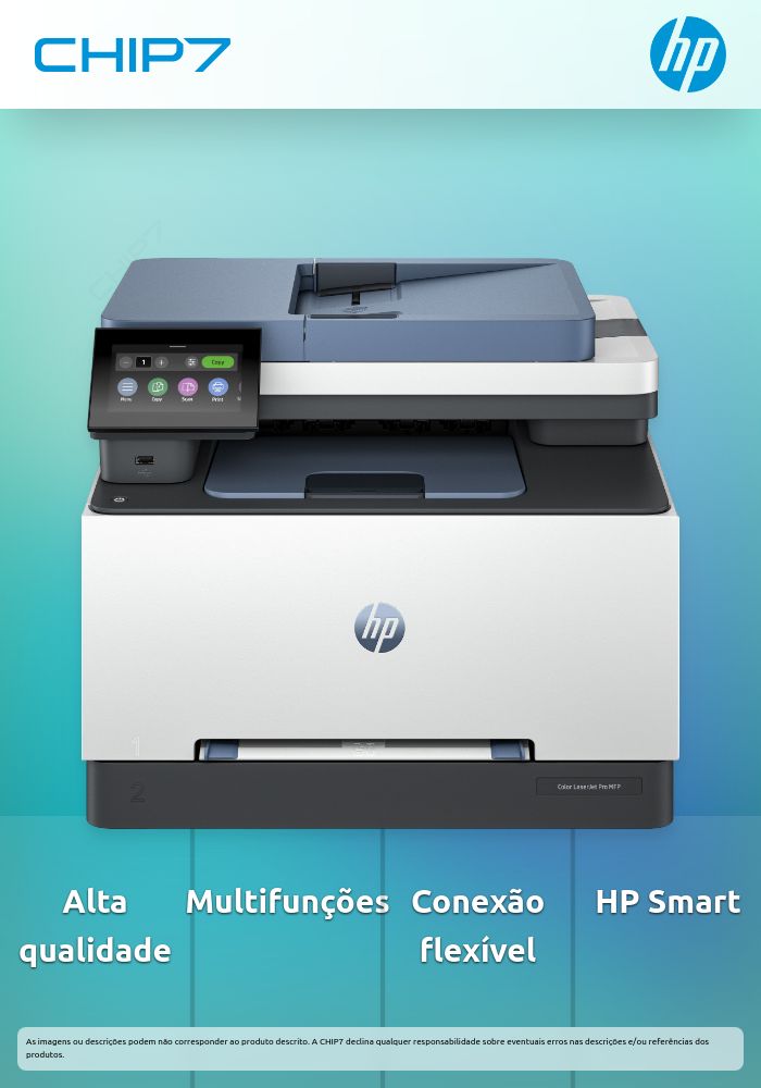 Impressora HP Color LaserJet Pro MFP 3302FDW