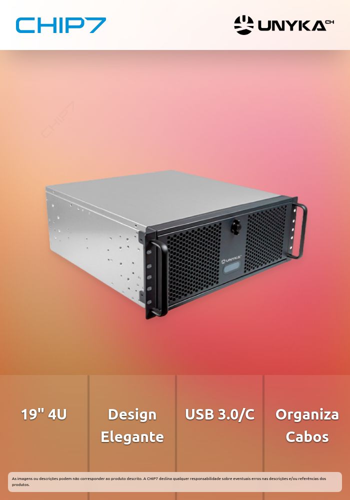 Caixa Unyka RACK UK4339V- 19