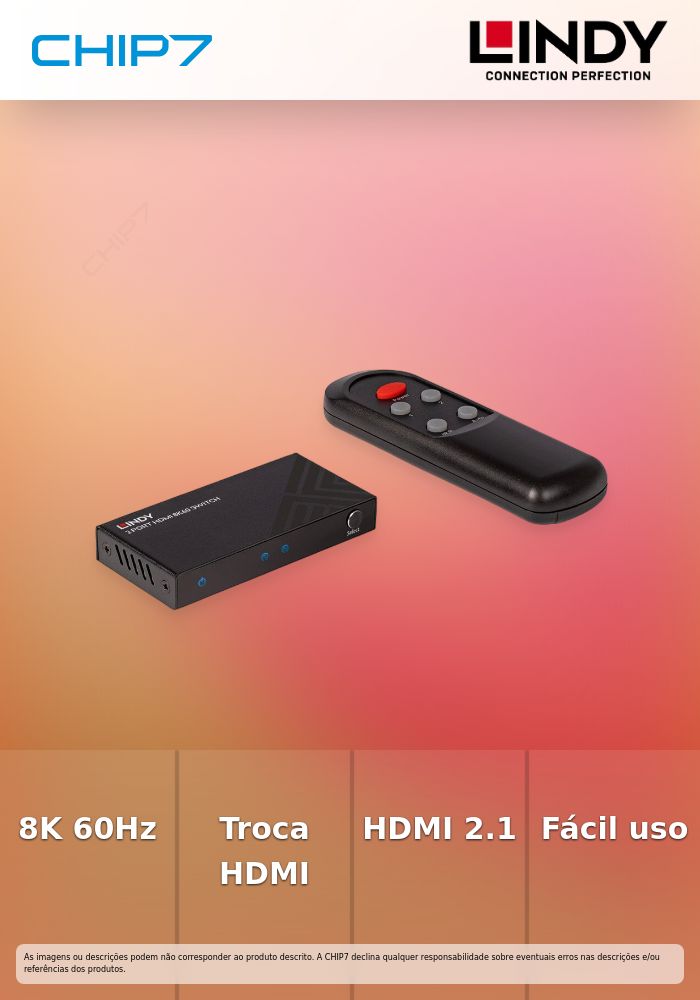 ONMUTADOR HDMI 8K60 DE 2 PUERTOS