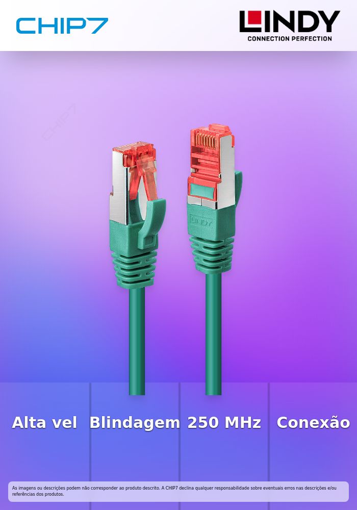 3M CAT.6 S/FTP CABLE, GREEN