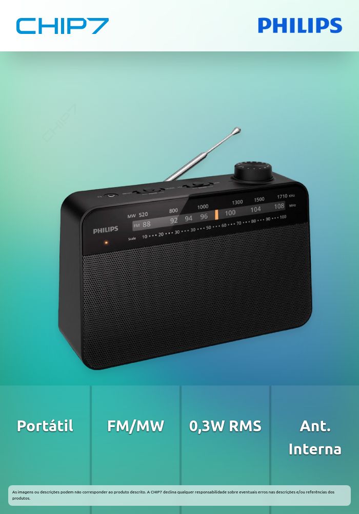 PHILIPS RADIO PORTATIL TAR2509/12