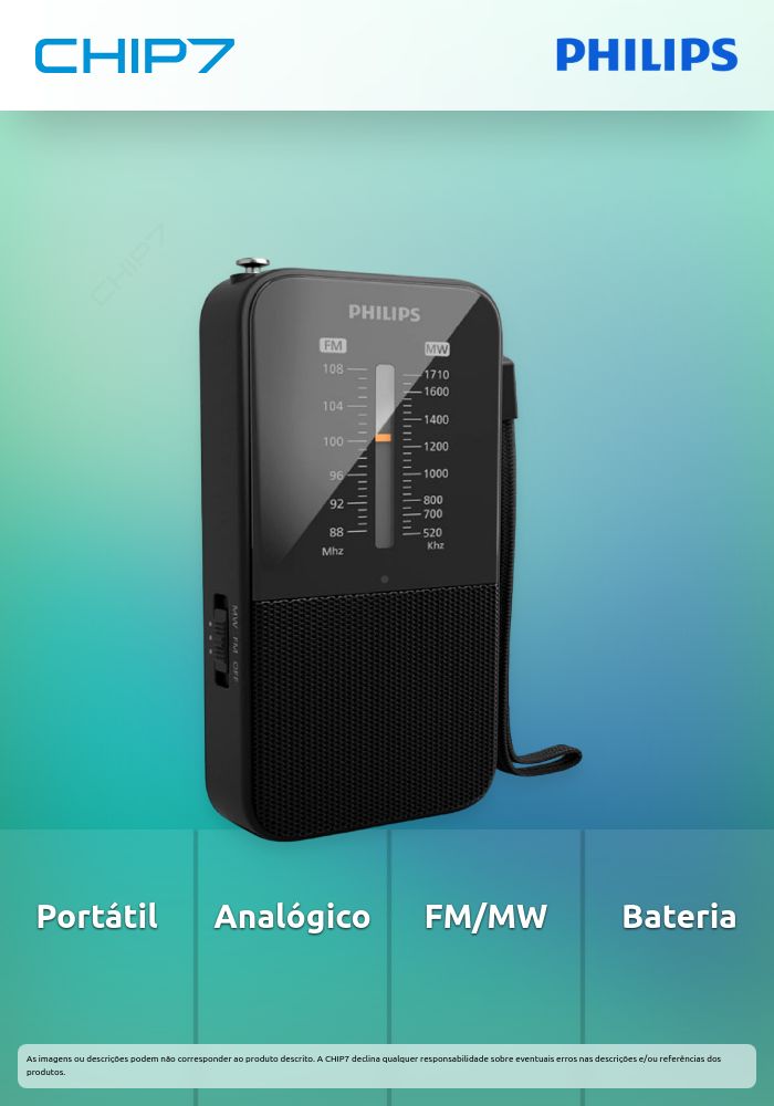 PHILIPS RADIO PORTATIL TAR1509/00