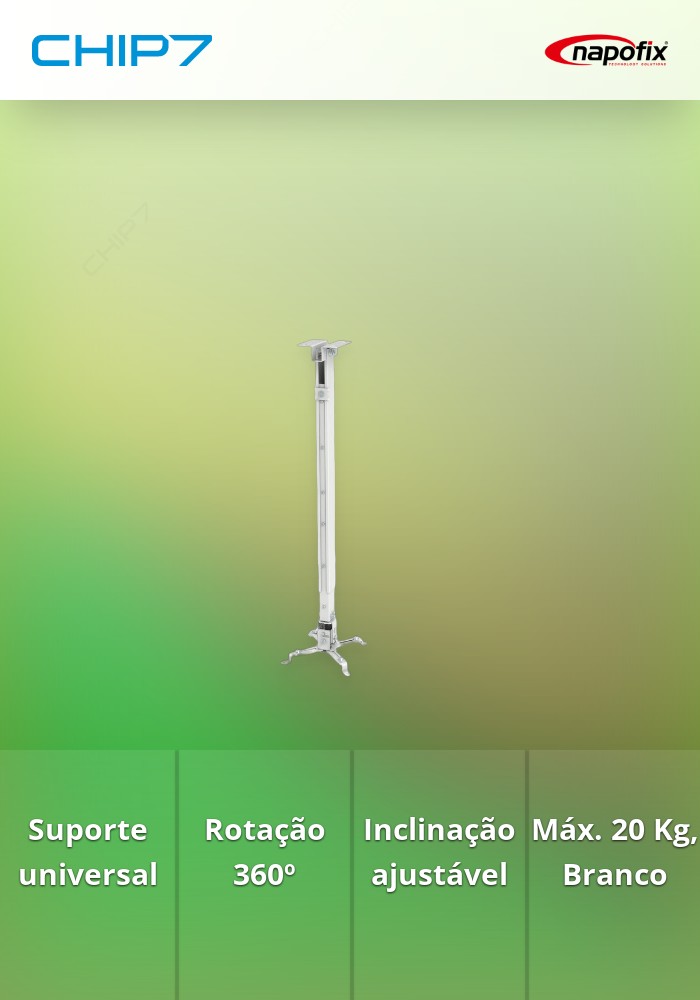 Suporte de Teto NAPOFIX para Projetor - 360W