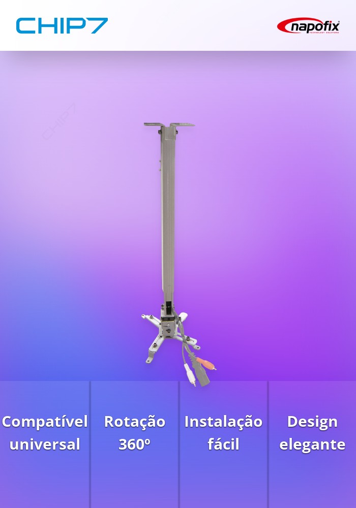 Suporte de Teto NAPOFIX para Projetor - 360