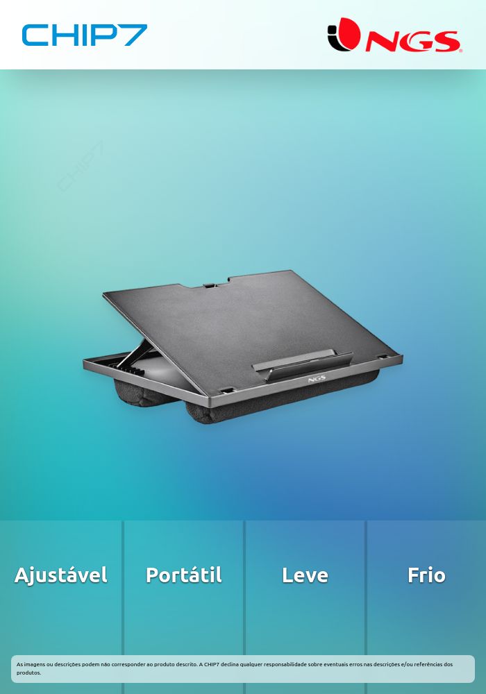 NGS NOTEBOOK COOLING LAPNEST ALMOFADADO