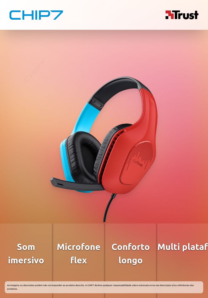 Headset Trust GXT416S ZIROX - 25423