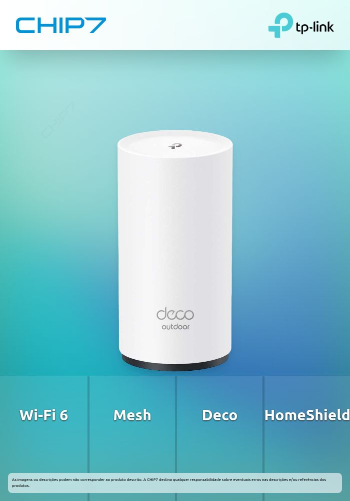 Sistema Mesh Router TP-link Deco X50 AX3000 Outdoor/Indoor Wi-Fi 6
