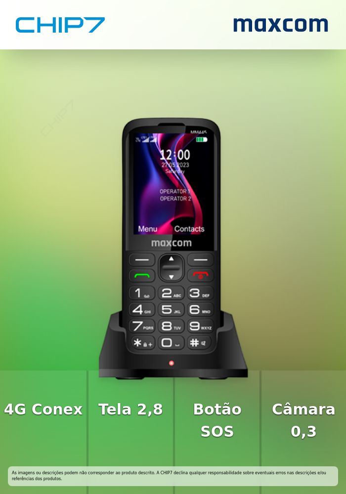 MAXCOM PHONE 4G DUAL SIM 2.7