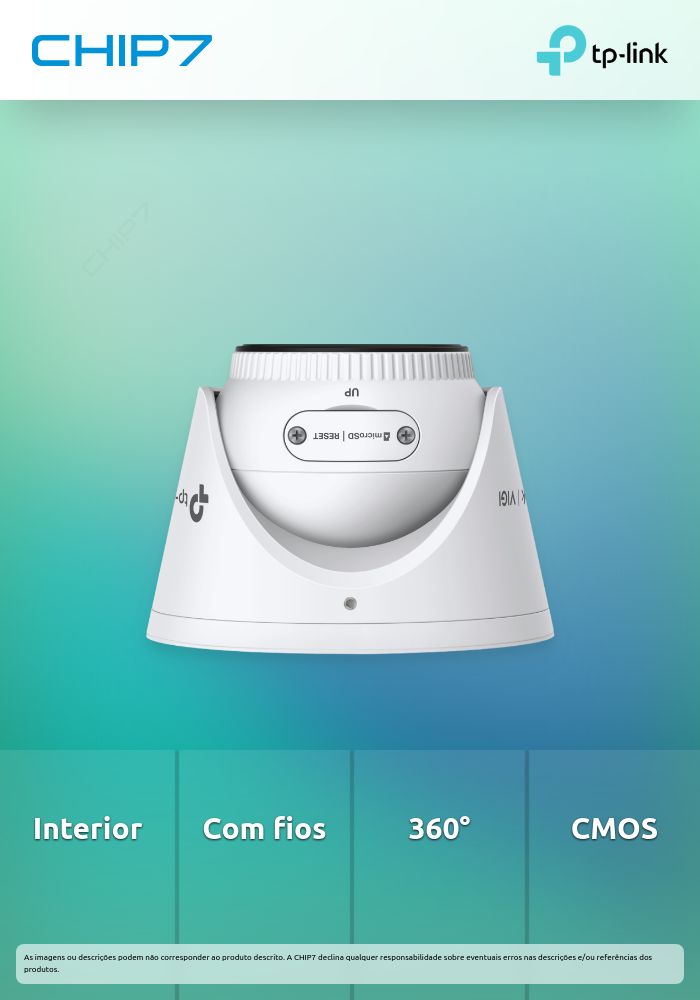 Câmara de Segurança TP-LINK 5MP FULL-COLOR TURRET NETWORK