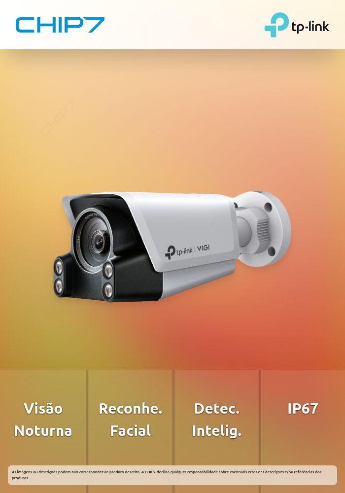 Câmara de Segurança TP-LINK 4MP OUTDOOR COLORPRO NIGHT VISION BULLET NETWORK